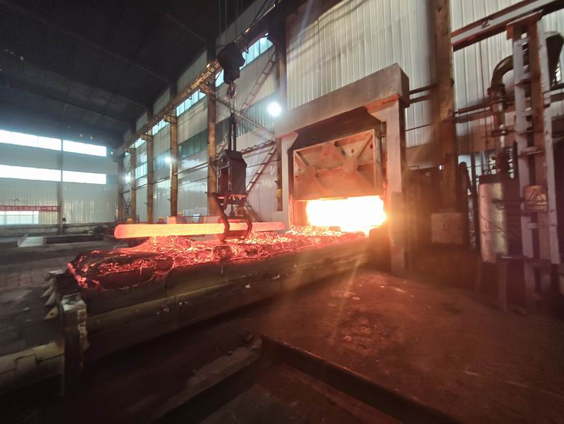 1#8米台车高温加热炉